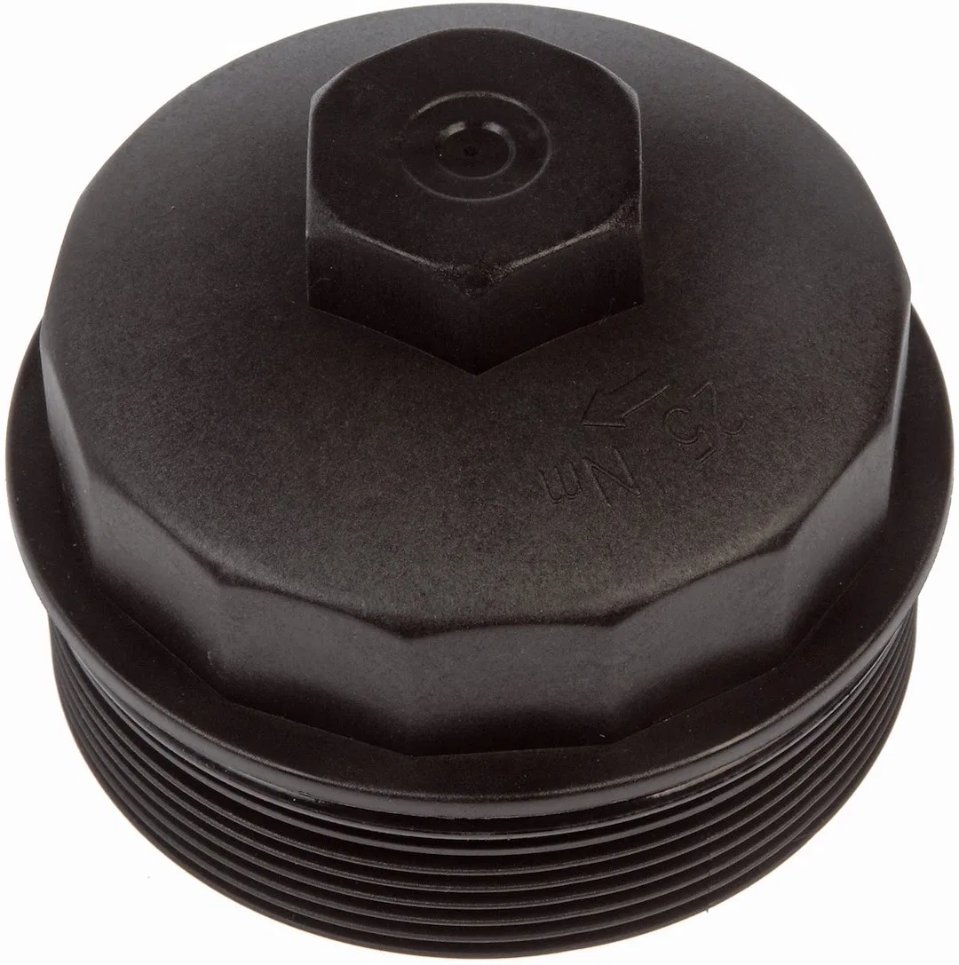 904-204 – DORMAN Fuel Filter Cap, OE Replacement 4 Inch Diameter 3 Inch Height Black Plastic